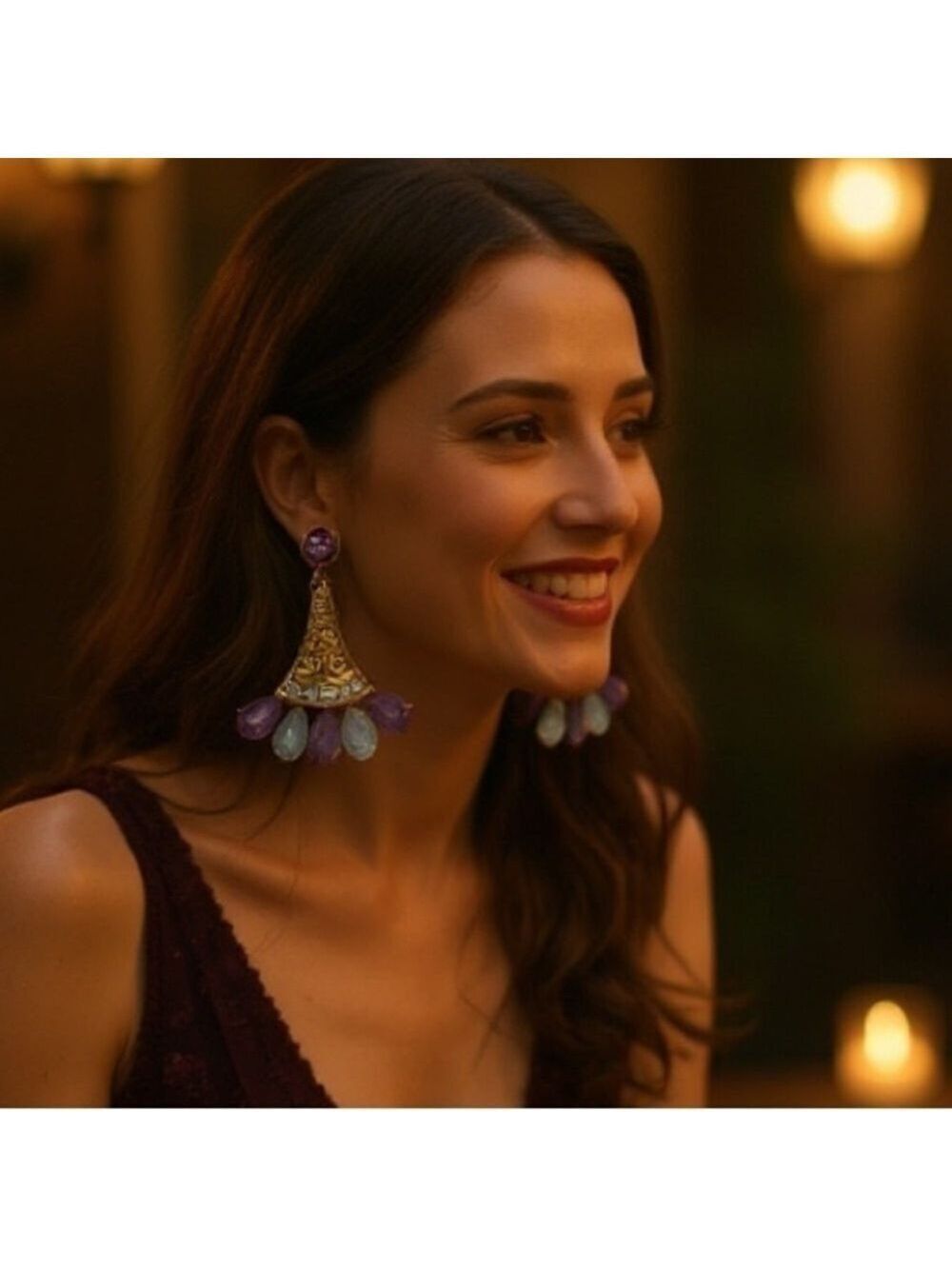 Chloe Earrings Pastel Colors Accessories